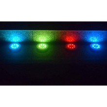 Load image into Gallery viewer, Solar-Powered 8-LED Pathway Disk Lights 4 Pack (Ships From USA)