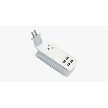 Load image into Gallery viewer, Portable Charging Station with 4 USB ports - Universal Power Socket & 1.5m Long Cord - Best for Travelling (Ships from USA)